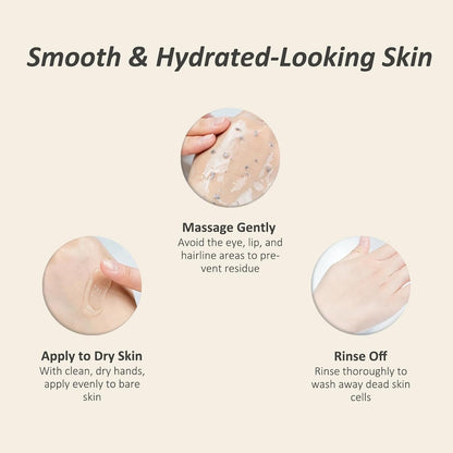 Stacific™ Triple Enzyme Green Tea Aqua Peel Gel Gentle Rolling Ex fol i a tor for Face & Body